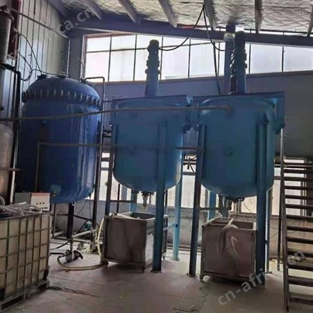 二手6300型搪瓷反应釜 5000型搪瓷反应釜 搪玻璃搅拌容器