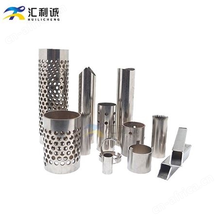 汇利诚 不锈钢管材多种型号激光切割三维开孔加工