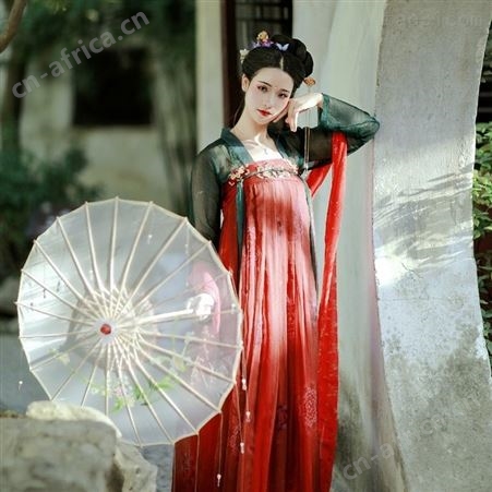 凤歌齐襦裙汉服秋冬绣花齐胸古装仙女裙