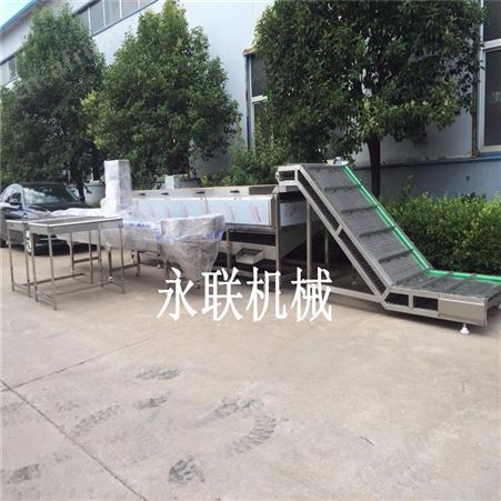 斗式浸泡提升机 带喷淋不锈钢提升机 海蛎子提升机