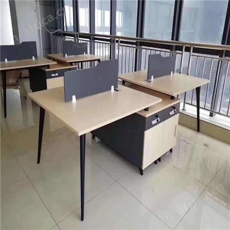 4/6人位屏风隔断办公桌 职员财务桌 加工定制 旭峰家具