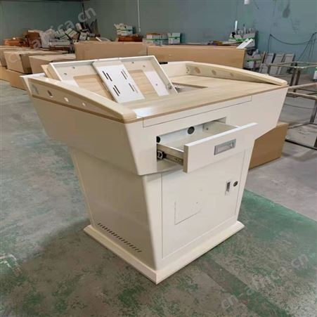 多媒体定制教师讲桌 多媒体金属教师桌 多功能教师桌 旭峰家具 现货供应