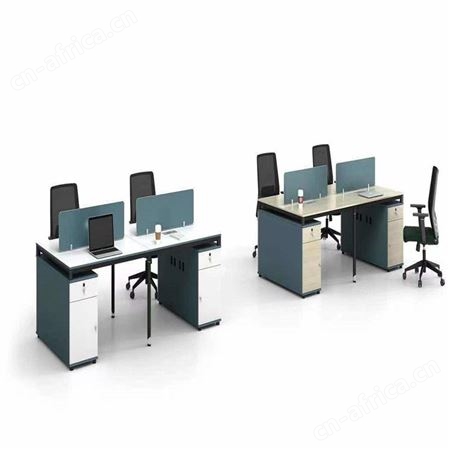 简约屏风隔断卡位员工位 工作电脑办公桌 旭峰家具