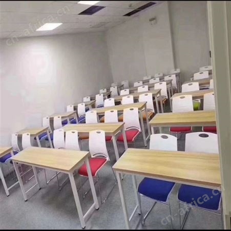 定制条桌培训桌 木质培训桌组合 员工培训桌厂家 旭峰家具 现货供应