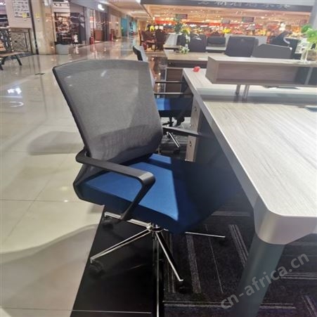简约时尚办公椅 旭峰家具 员工职员椅 人体工学转椅 