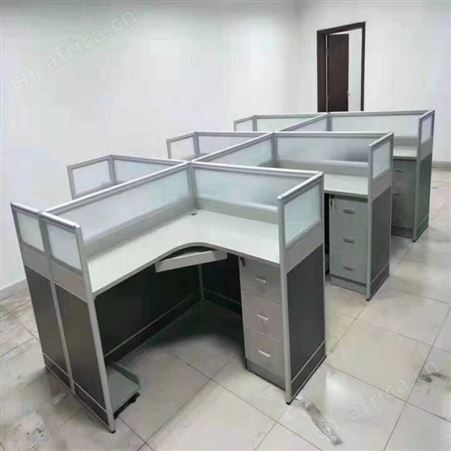 定制钢架电脑桌 办公桌组合 定制工位桌组合 旭峰家具 现货供应
