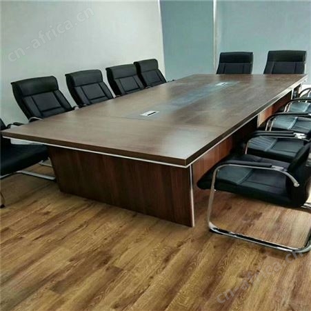 天津办公家具 钢架简约会议桌 定制板式会议桌 培训桌 旭峰家具