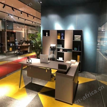 天津办公家具 老板办公桌组合 板式简约经理桌 免费上门定制