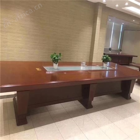 天津办公家具 钢架简约会议桌 定制板式会议桌 培训桌 旭峰家具