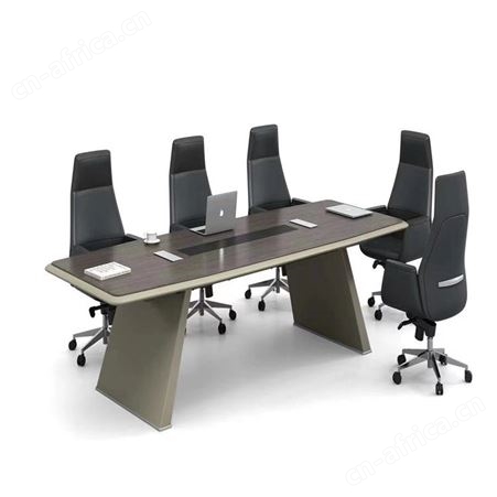 天津办公家具 钢架简约会议桌 定制板式会议桌 培训桌 旭峰家具