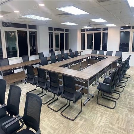 定制条桌培训桌 木质培训桌组合 员工培训桌厂家 旭峰家具 现货供应