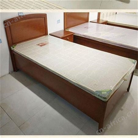 商务休闲客房标准床 全套实木喷漆床 旭峰家具 定制床 现货供应