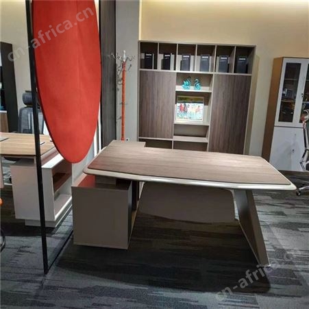 班台 旭峰家具 现代简约办公室大班台 老板台厂家