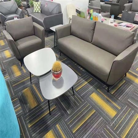 接待大厅休闲沙发 钢架沙发 定制沙发组合 旭峰家具 现货供应