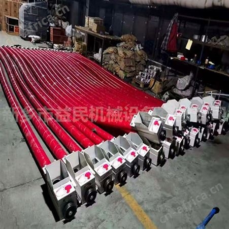 6米玉米装车吸粮机益民批发软蛟龙抽粮机YML长距离锯末抽料机