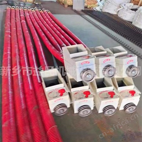 无轴绞龙上料机益民机械家用玉米吸粮机YML随车携带软蛟龙输送机