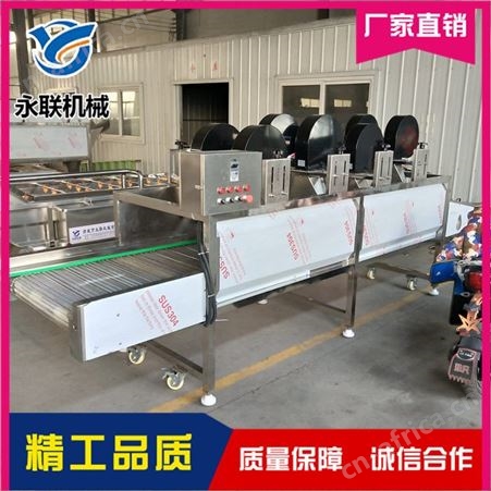 真空包装玉米平行风干机 苞米玉米棒子全自动翻转风干设备