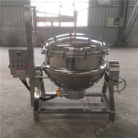永联压力式煮锅 酱骨头焖肉夹层锅 羊蝎子高温高压卤煮锅