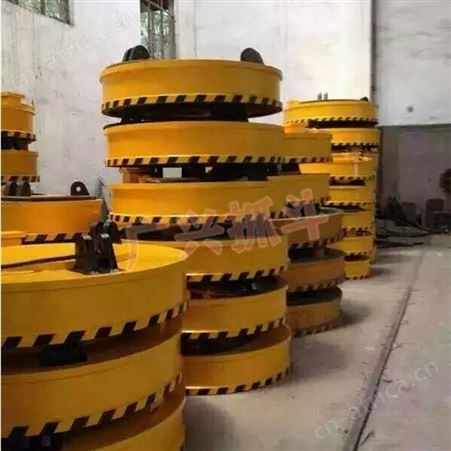 辽宁起重机电磁吸盘价格 圆形强磁电磁吸盘 广兴 电磁吸盘定制