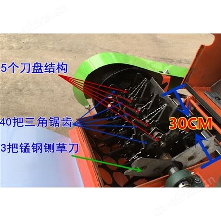 玉米秸秆粉碎机铡草机干湿两用猪牛羊农用揉丝机碎草机