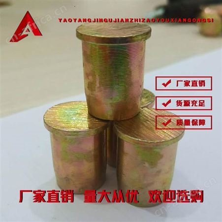 镀彩盲孔螺母-耀阳紧固件--规格齐全-品质保障