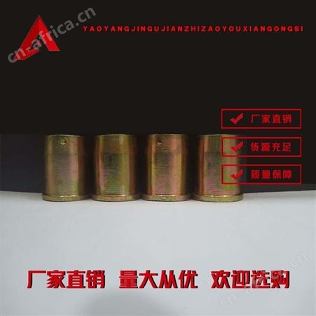 镀彩盲孔螺母-耀阳紧固件--规格齐全-品质保障