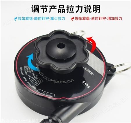 德式弹吊车行程3米/SB1-3-5K/全包加长无尘室级弹簧平衡器