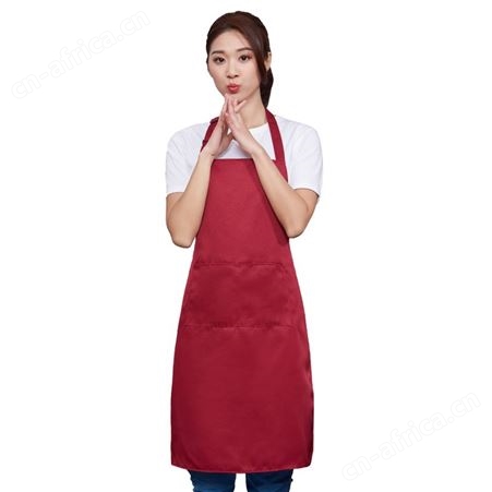 围裙定制logo印字定做餐饮奶茶罩衣女咖啡店花店烘焙美甲工作服男