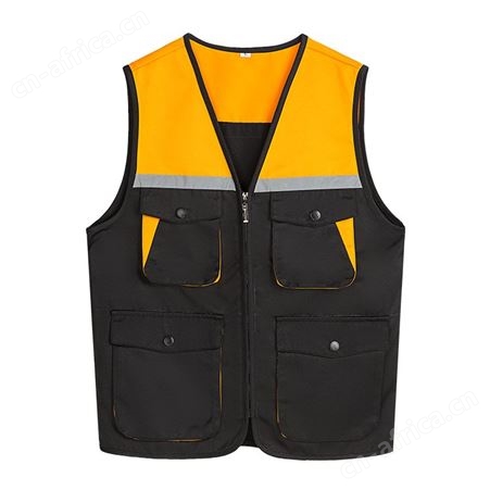 工作服马甲定制广告装修建筑施工物流快递志愿者超市代驾跑腿工装