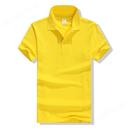 230克纯棉成人翻领POLO衫 男式夏季半袖团体服工衣logo定制