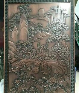 客厅电视背景墙不锈钢蚀刻画 不锈钢蚀刻板厂家