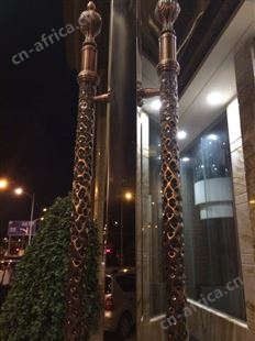 黄古铜不锈钢拉手 售货楼大门不锈钢拉手