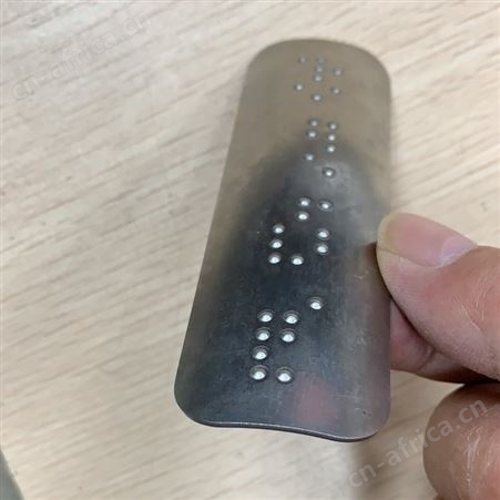 商场不锈钢盲文导向牌  可按需求定制、加工不锈钢盲文指示牌