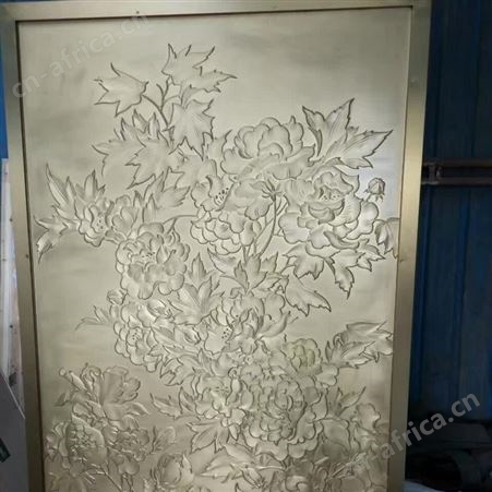 不锈钢水墨蚀刻画  酒店大堂背景墙 不锈钢装饰蚀刻画