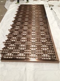 浮雕蚀刻不锈钢屏风 大堂激光镂空不锈钢屏风
