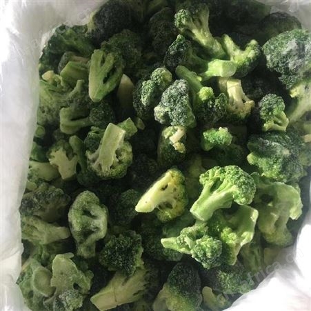 绿拓食品速冻西蓝花出口质量 冷冻白菜花青花菜饭店餐饮配菜常用