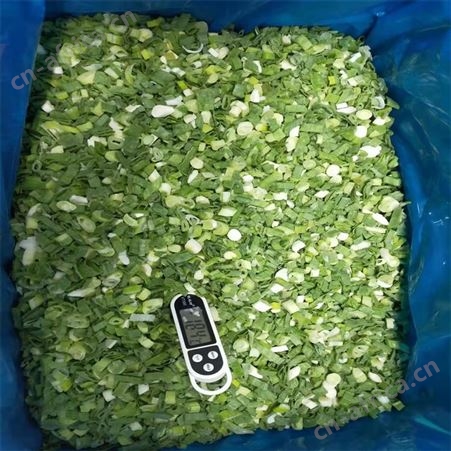 出售新鲜小香葱段 开袋即用成品速冻葱圈可调料调味绿拓食品