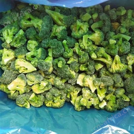绿拓食品速冻西蓝花出口质量 冷冻白菜花青花菜饭店餐饮配菜常用