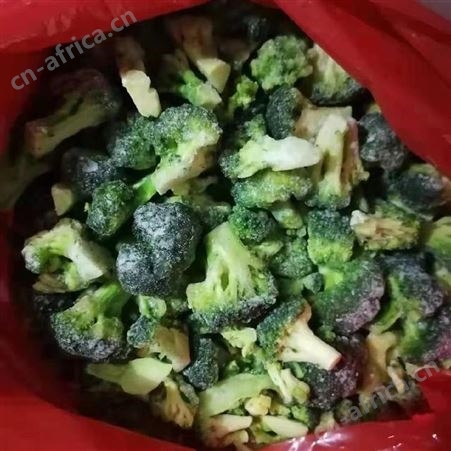 绿拓食品速冻西蓝花出口质量 冷冻白菜花青花菜饭店餐饮配菜常用