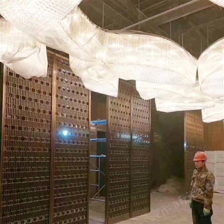 酒店红古铜不锈钢屏风不锈钢隔断