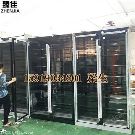 ZJ-jg不锈钢酒柜 酒楼定制不锈钢恒温酒柜 装饰红酒柜酒架