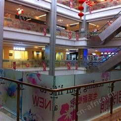 上海玉娇公司 彩绘玻璃护栏 艺术玻璃防护栏
