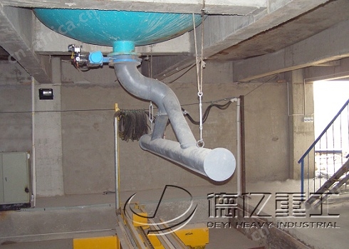搅拌浇注机的浇筑臂