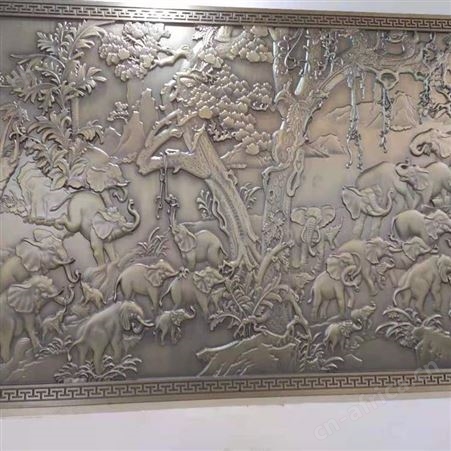 轻奢铜铝雕刻工艺 福州铝艺雕刻镂空屏风