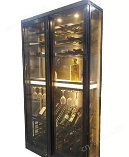定制款不锈钢酒架 南京新中式不锈钢酒柜定制
