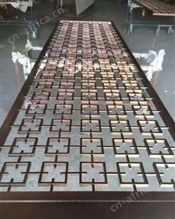 定制款不锈钢屏风  古铜不锈钢屏风供应 广东不锈钢屏风厂家 铝雕屏风