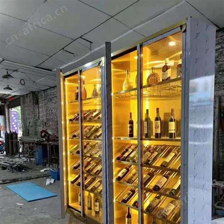 美式葡萄红酒恒温恒湿酒柜 浙江家用普通酒架
