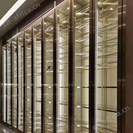 客厅酒柜定制 张家界酒庄酒柜酒架设计安装