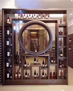 定制款不锈钢酒架 南京新中式不锈钢酒柜定制