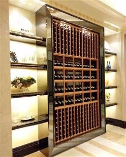酒庄酒柜酒架 成都常温不锈钢酒柜推荐